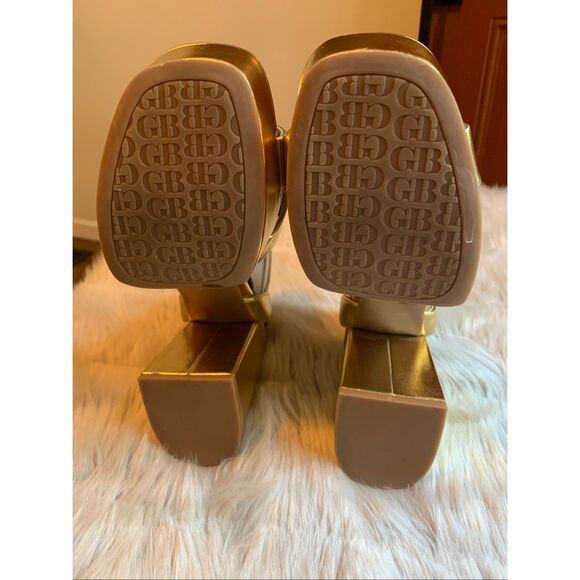 GB Class-Act Leather Platform Cross Strap Sandals Size 8M - Picture 5 of 12